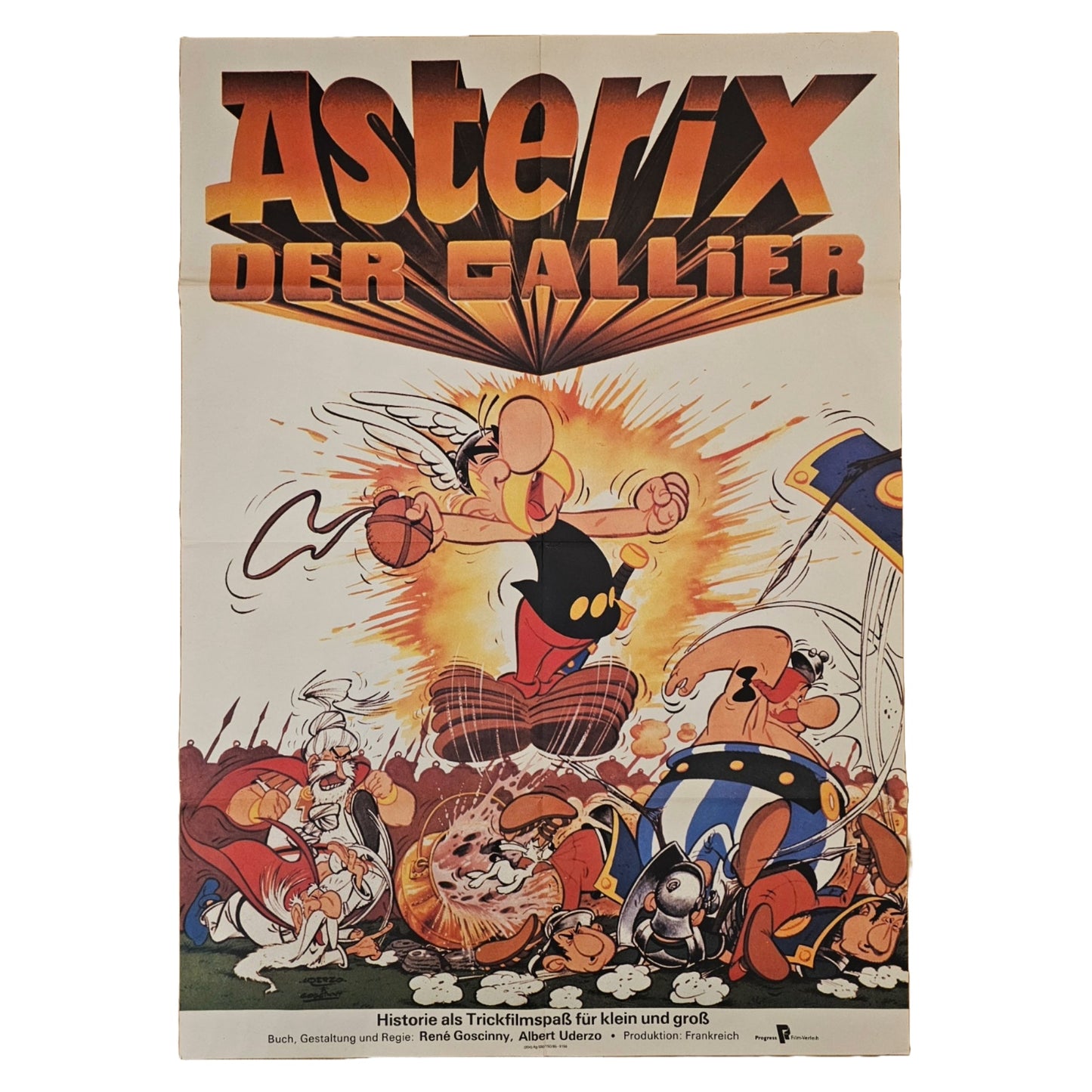 Asterix Der Gallier 1967 Original Filmplakat A1 (Deutsch)