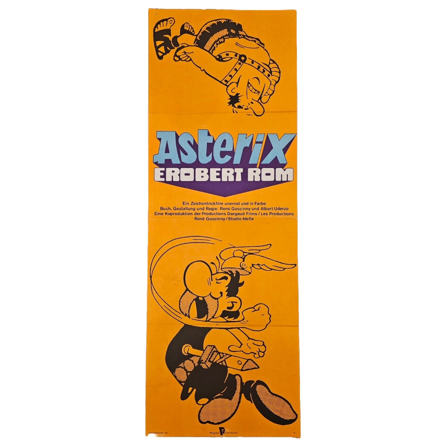 Asterix Erobert Rom 1976 Original Filmplakat Sonderformat (Deutsch)