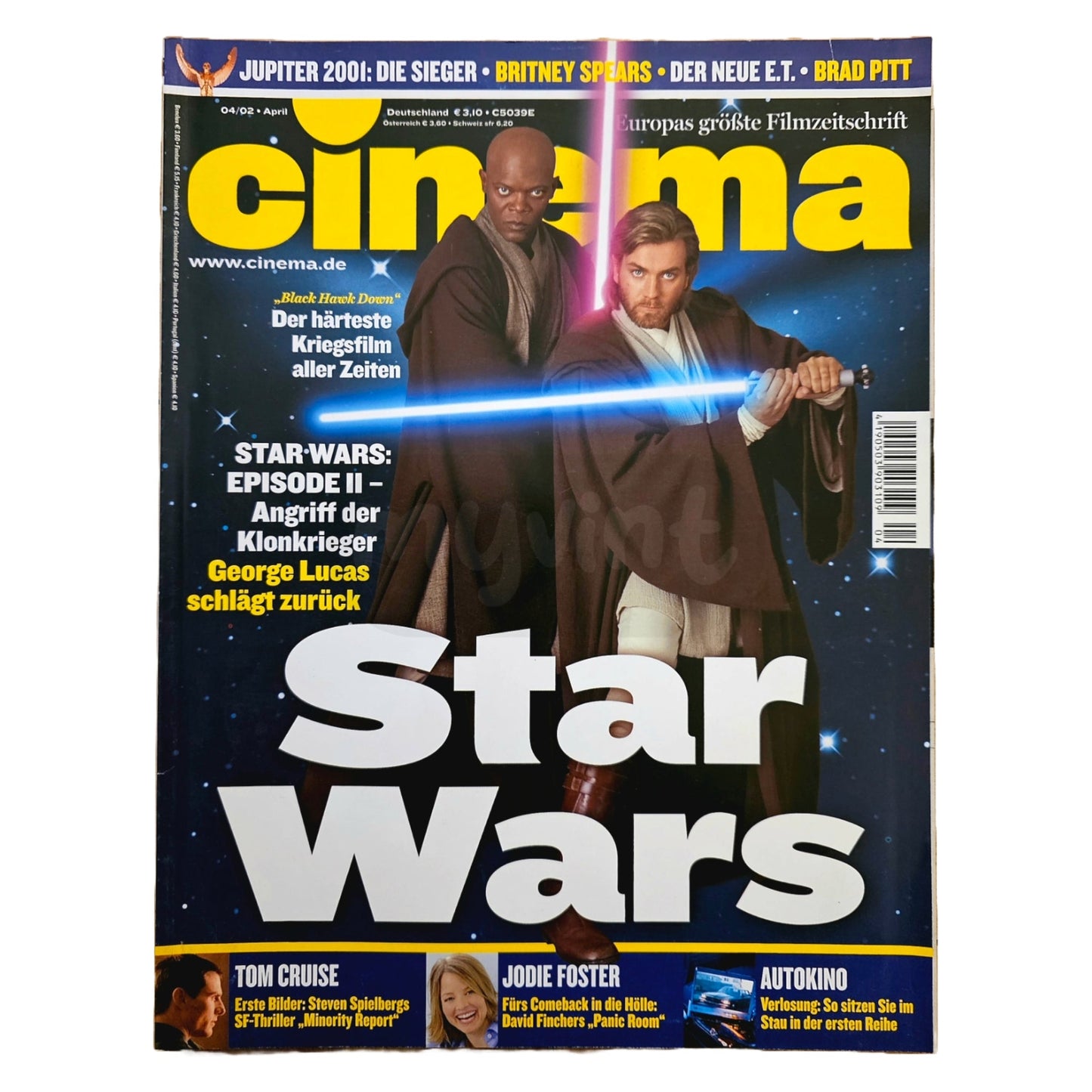 Cinema 04/02 Filmzeitschrift (Heft 287) Kinomagazin Star Wars 2002