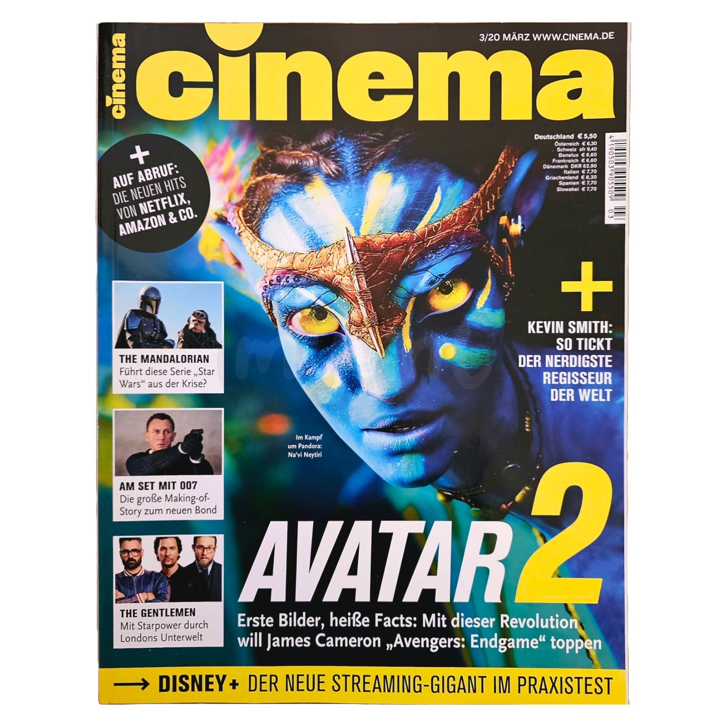 Cinema 3/20 Filmzeitschrift (Heft 502) Kinomagazin Avatar 2020