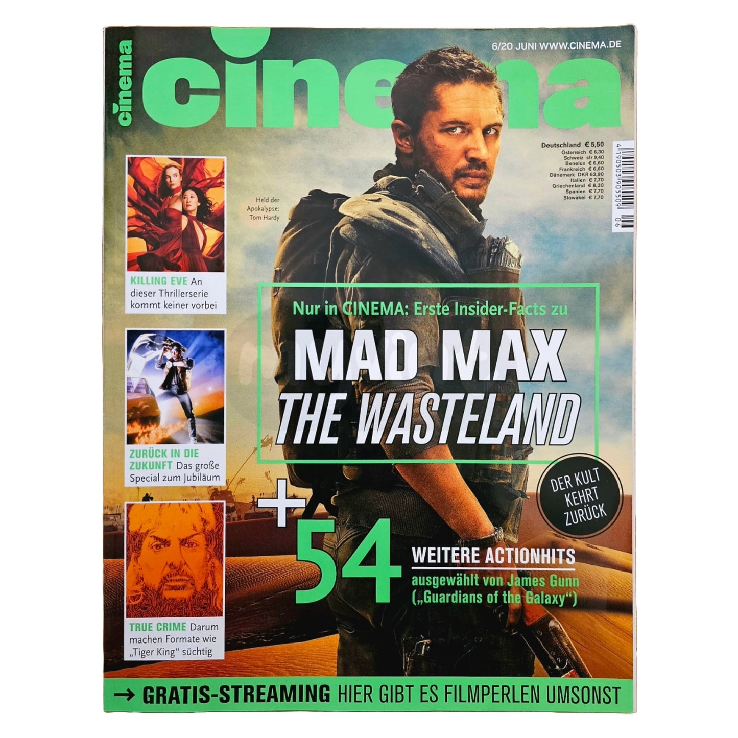 Cinema 6/20 Filmzeitschrift (Heft 505) Kinomagazin Mad Max 2020