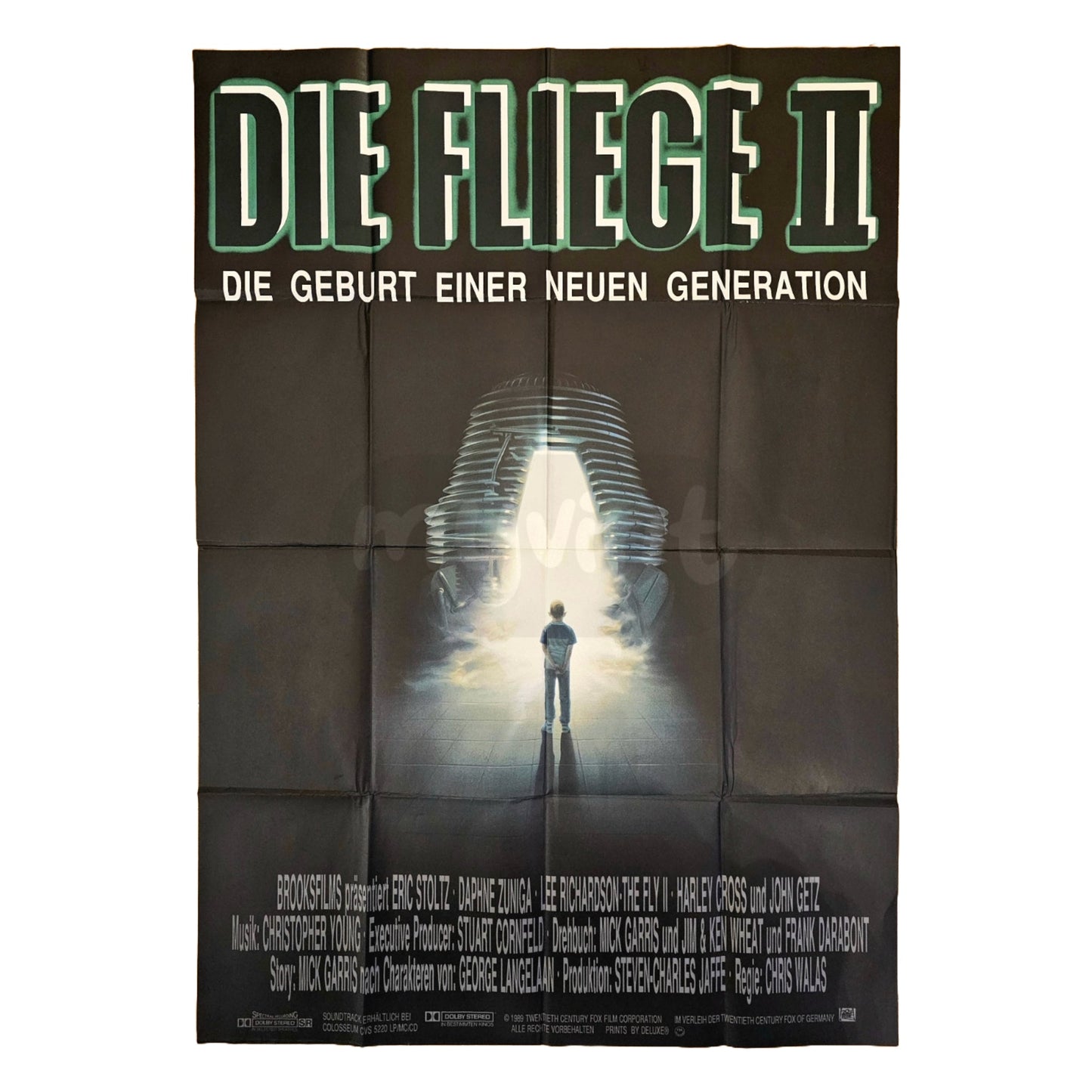 Die Fliege 2 1989 Original Filmplakat A0 (Deutsch)