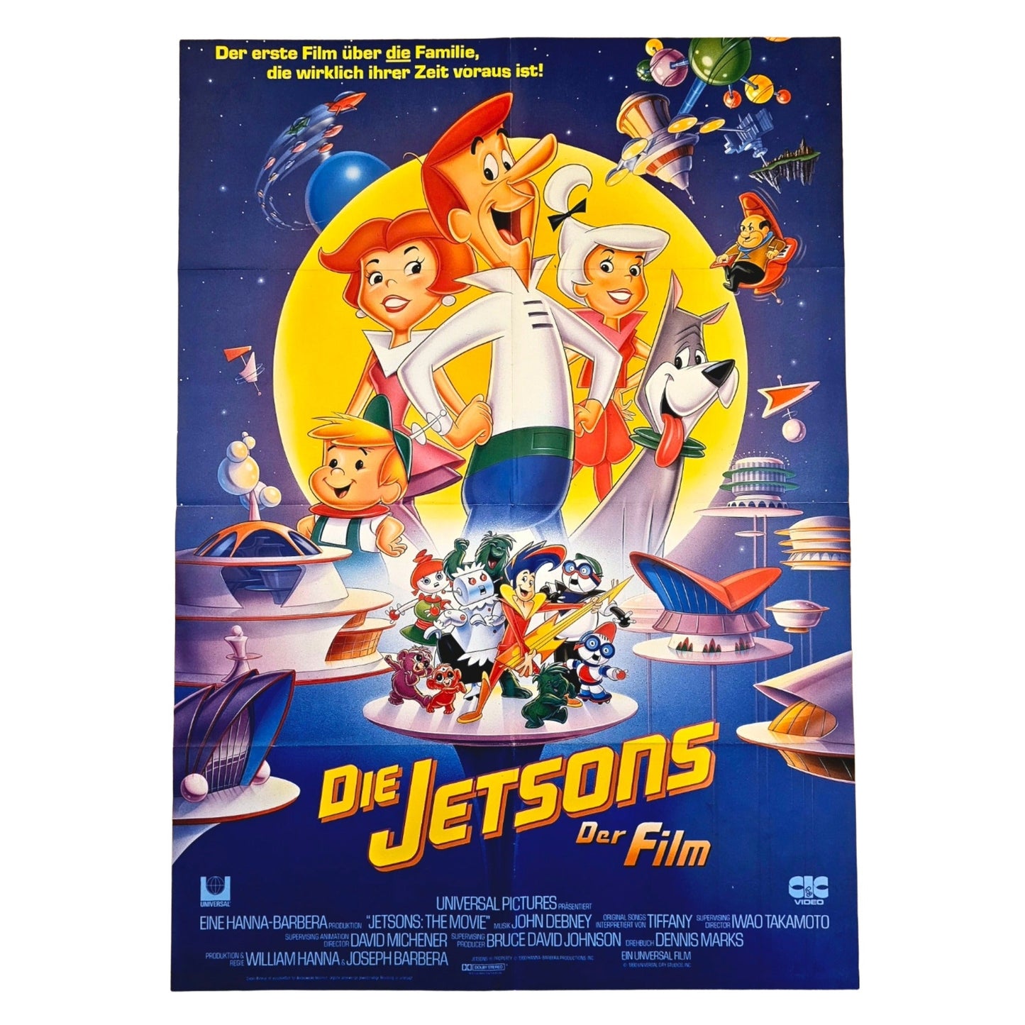 Die Jetsons der Film 1990 Original Filmplakat A1 (Deutsch)