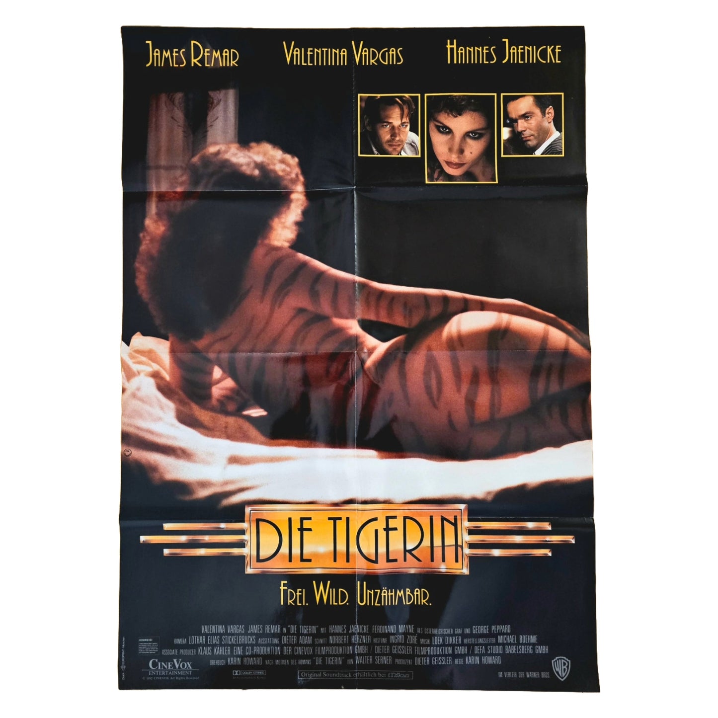 Die Tigerin 1992 Original Filmplakat A1 (Deutsch)