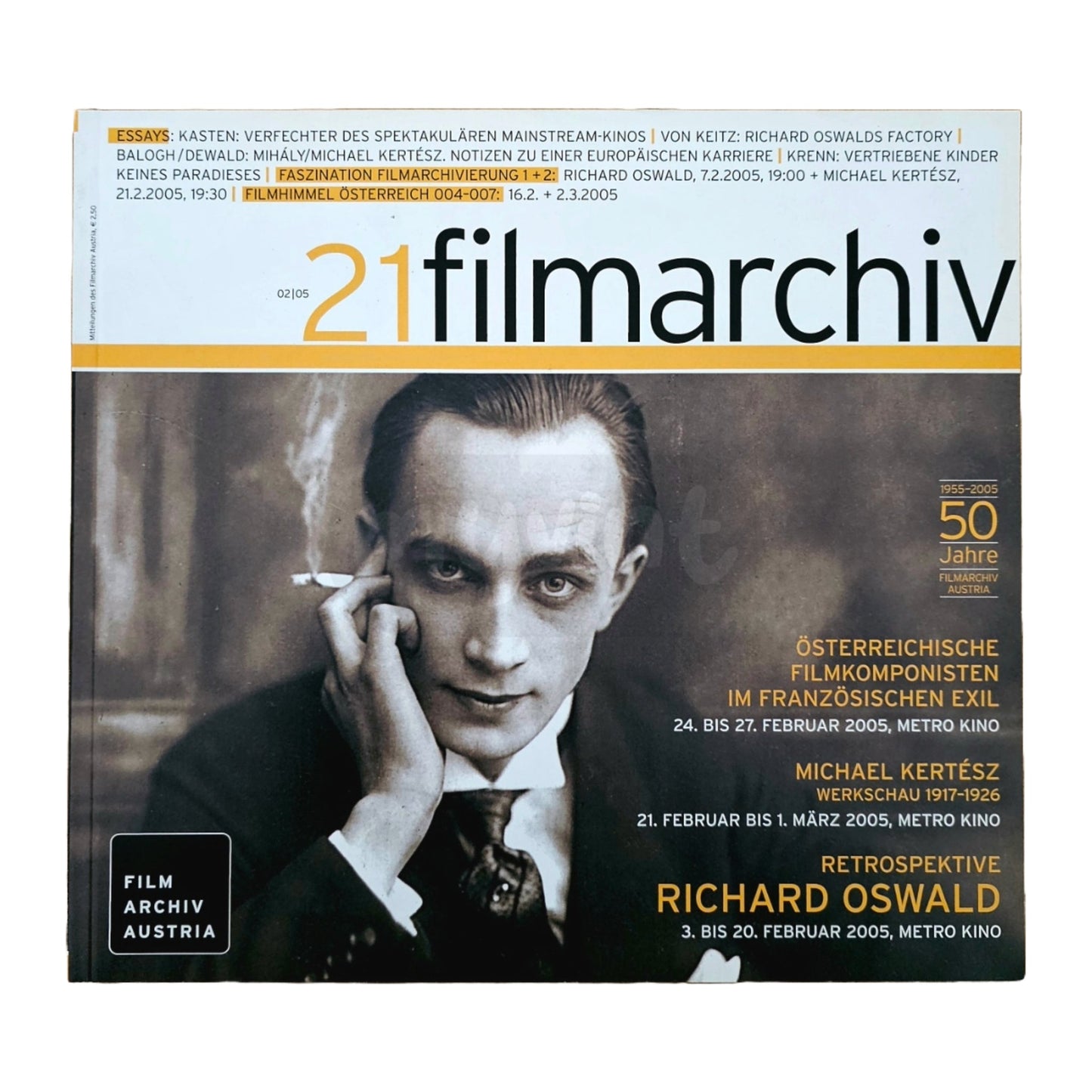 Filmarchiv Austria 21 Filmzeitschrift (2/05) Richard Oswald 2005