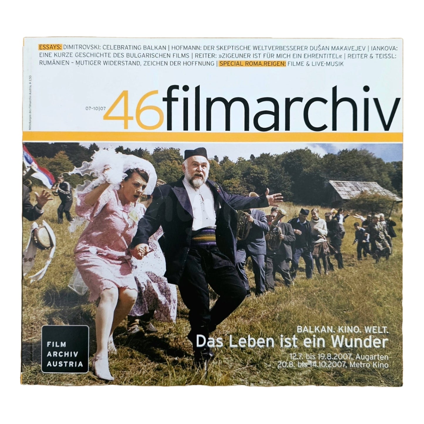 Filmarchiv Austria 46 Filmzeitschrift (7-10/07) Das Leben ist ein Wunder 2007