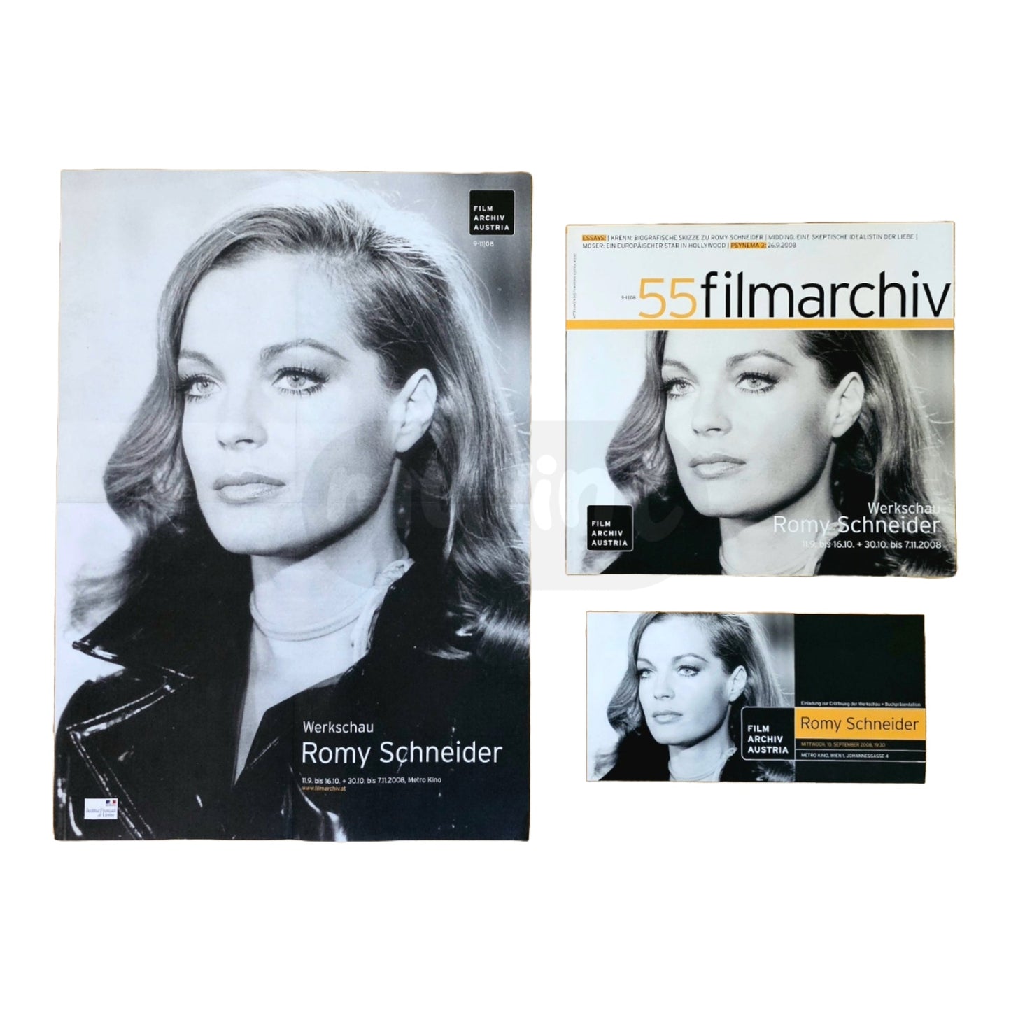 Filmarchiv Austria 55 Filmzeitschrift (9-11/08) Romy Schneider Plakat 2008