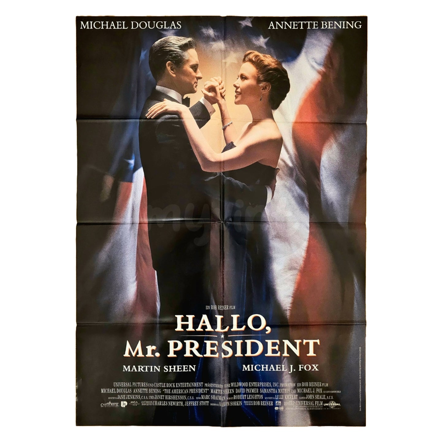 Hallo Mr President 1995 Michael Douglas Original Filmplakat A1 (Deutsch)