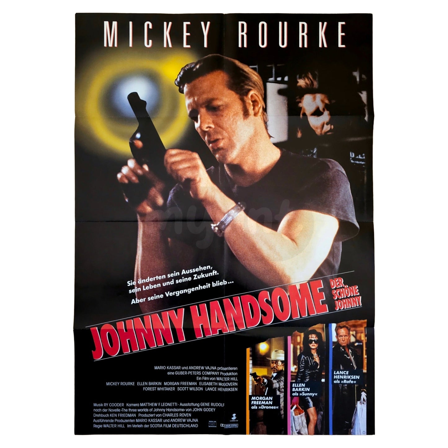 Johnny Handsome 1989 Der schöne Johnny Original Filmplakat A1 (Deutsch)