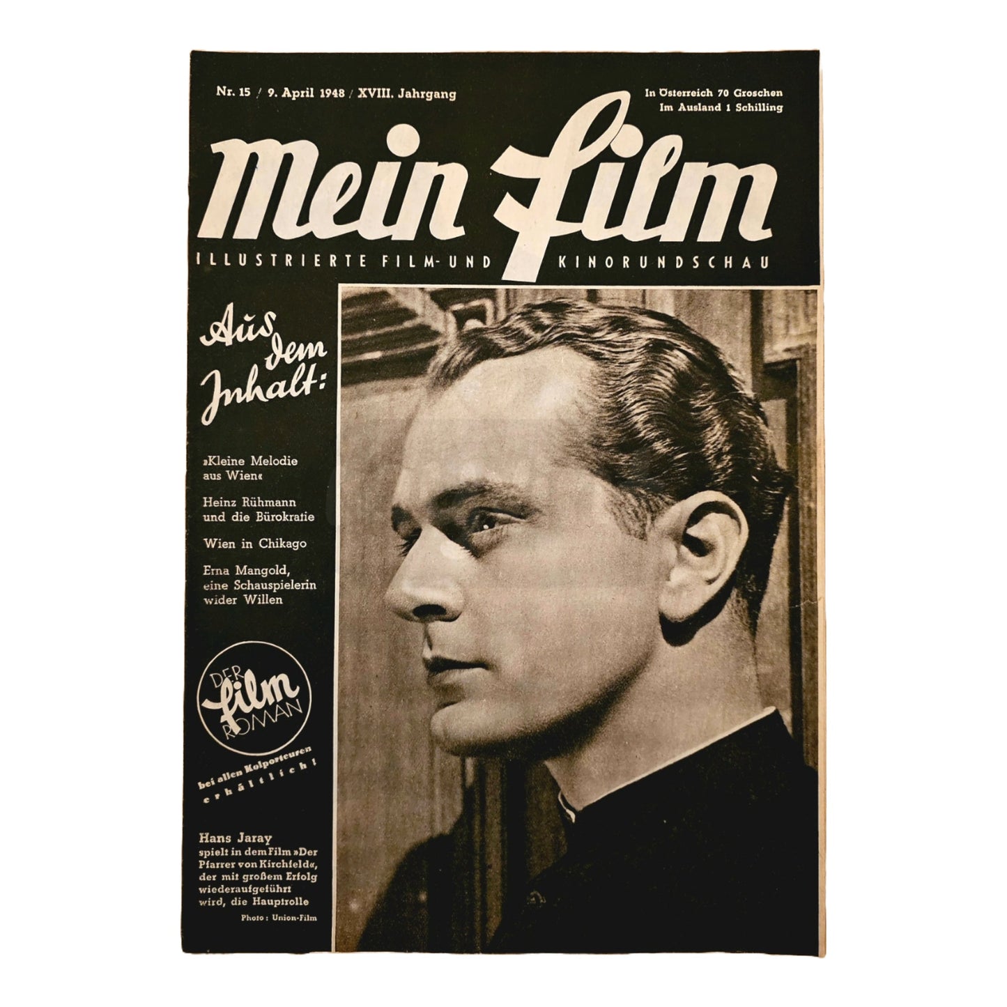 Mein Film 15 (1948) Filmzeitschrift Hans Jaray