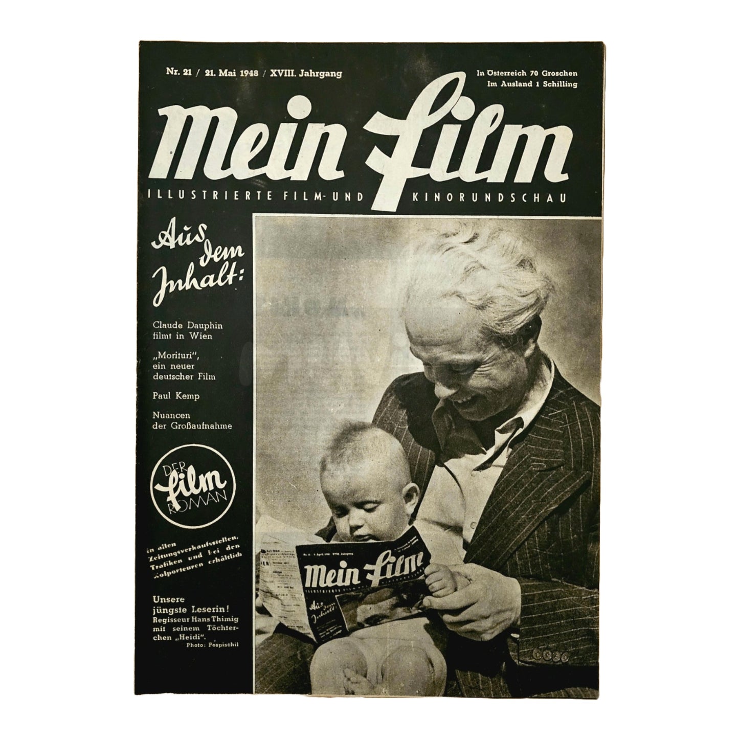 Mein Film 21 (1948) Filmzeitschrift Hans Thimig