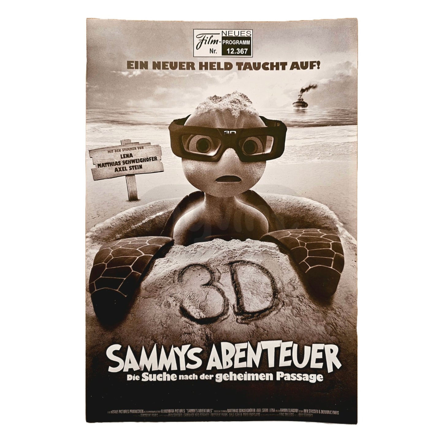 Neues Filmprogramm NFP 12367 Sammys Abenteuer 2010