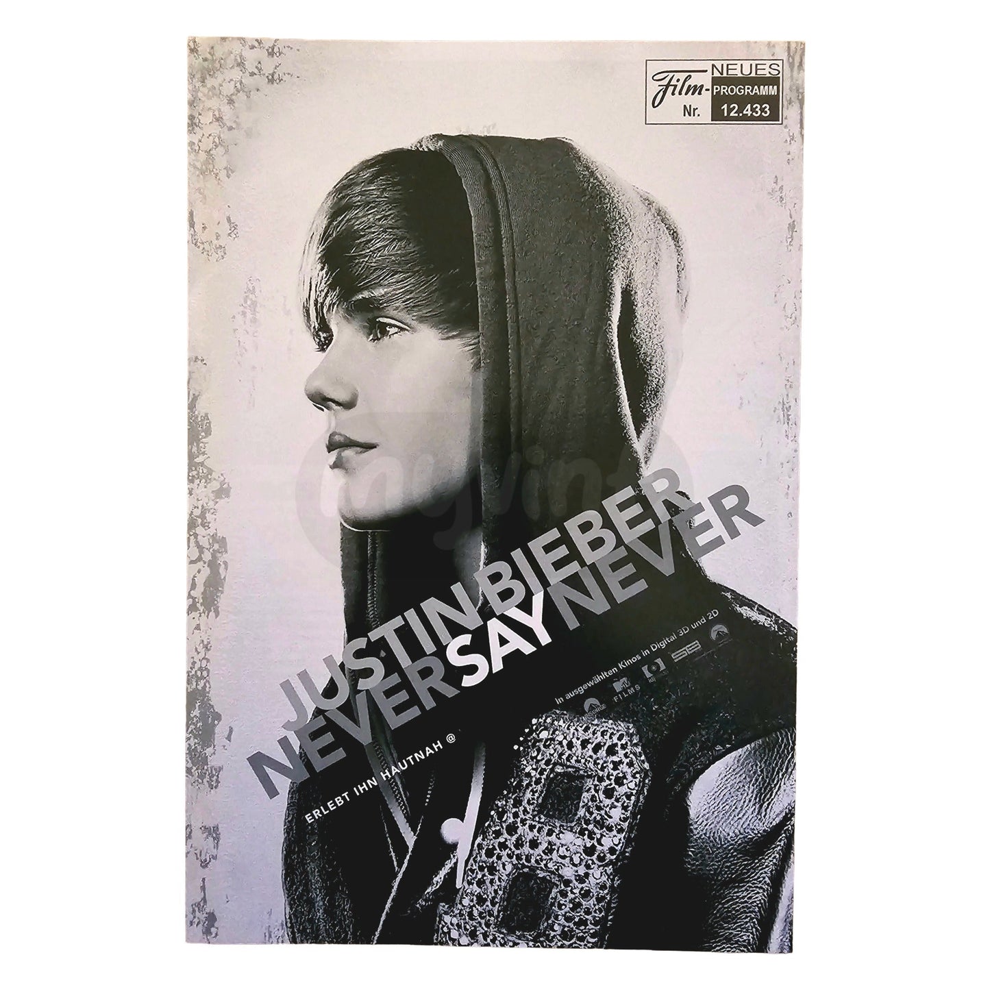 Neues Filmprogramm NFP 12433 Justin Bieber Never Say Never 2011