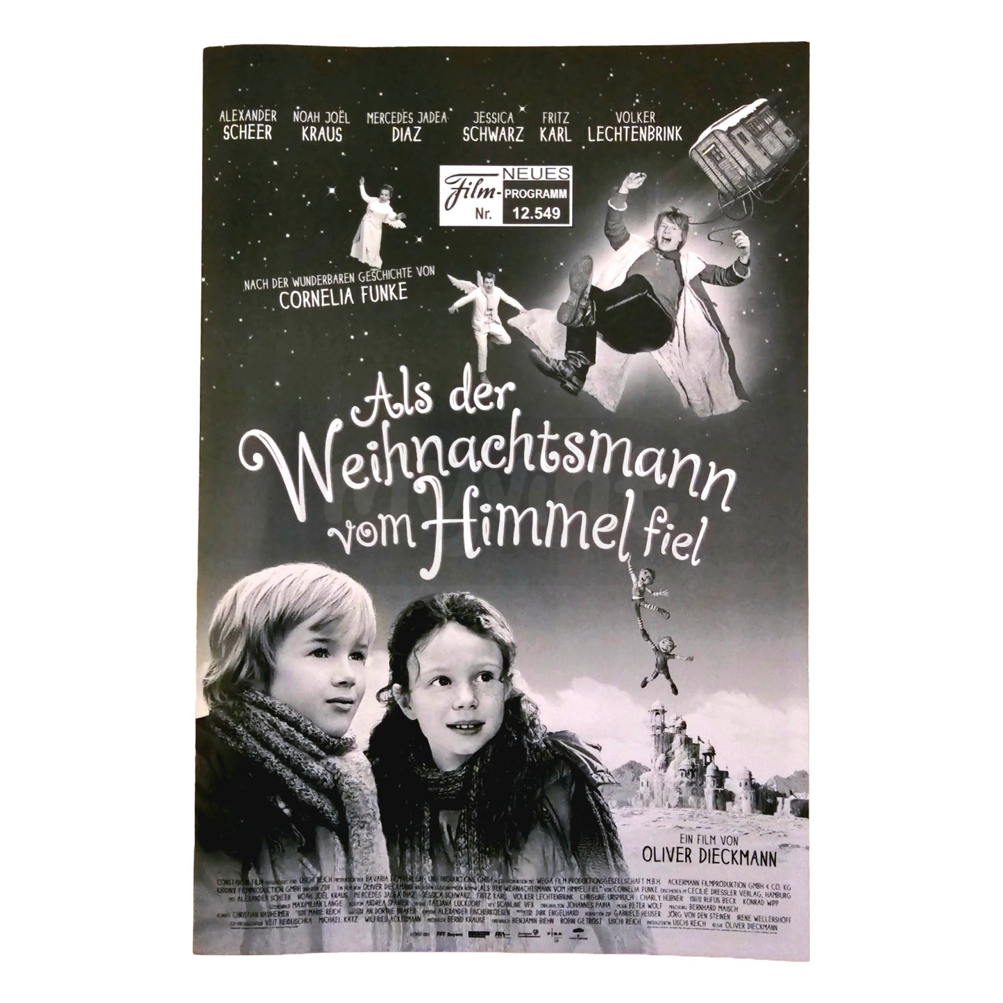 Neues Filmprogramm NFP 12549 Als der Weihnachtsmann com Himmel fiel Alexander Scheer 2011