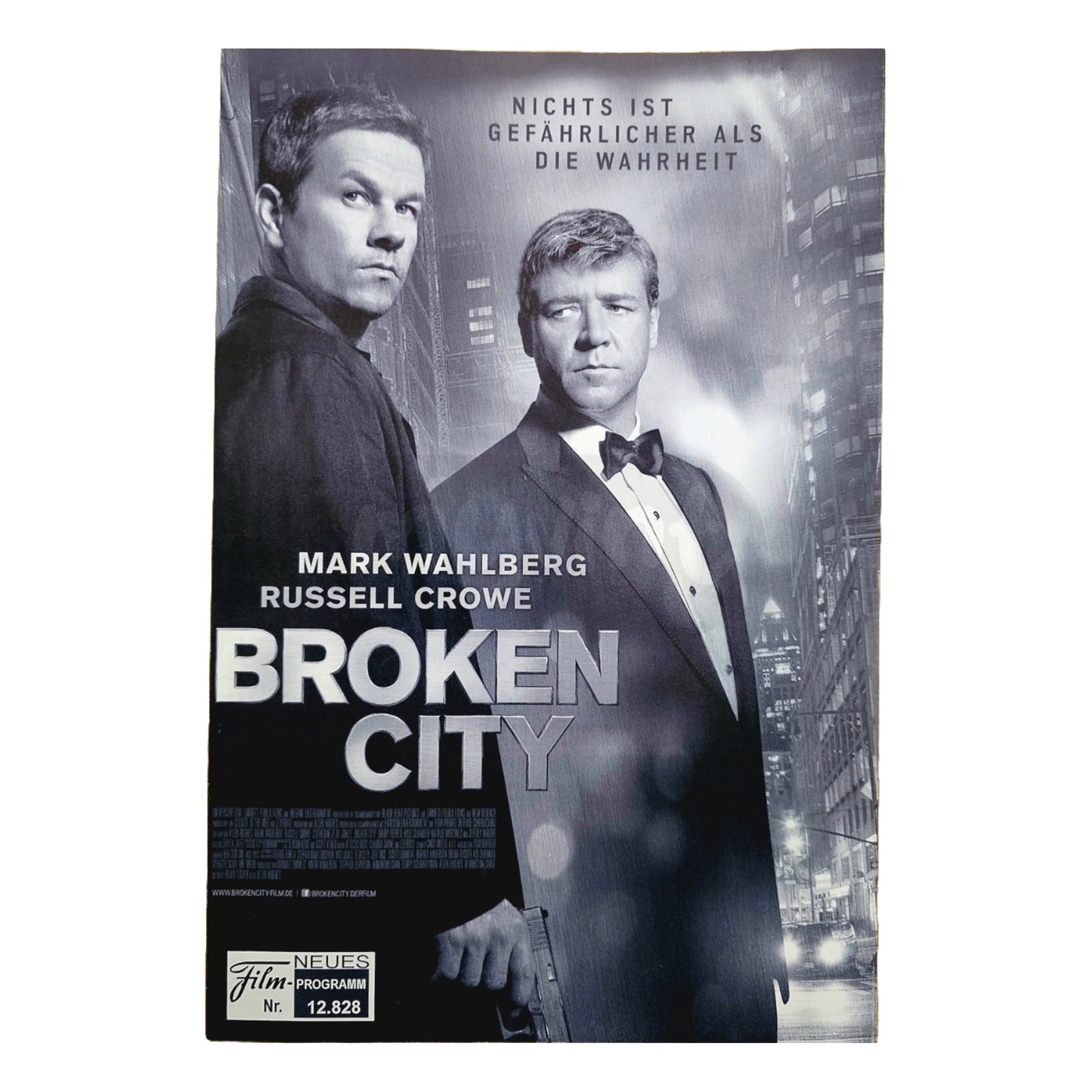 Neues Filmprogramm NFP 12828 Broken City Mark Wahlberg Russell Crowe 2013