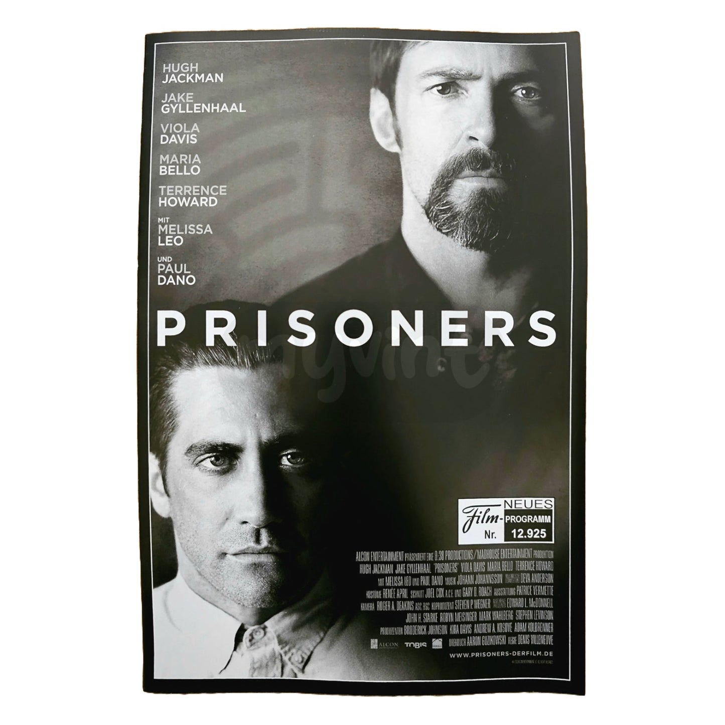 Neues Filmprogramm NFP 12925 Prisoners Jake Gyllenhaal 2013