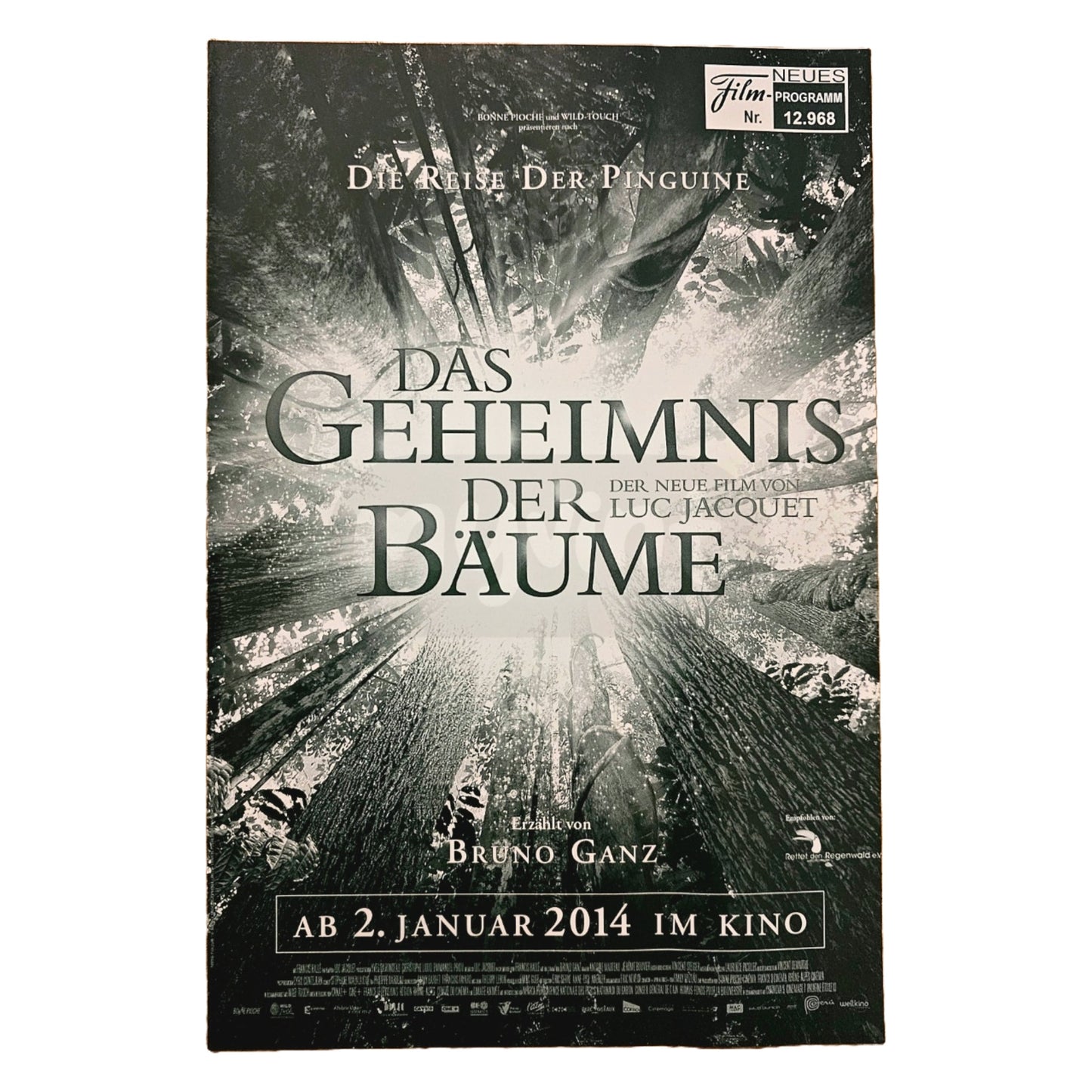 Neues Filmprogramm NFP 12968 Das Geheimnis der Bäume 2014