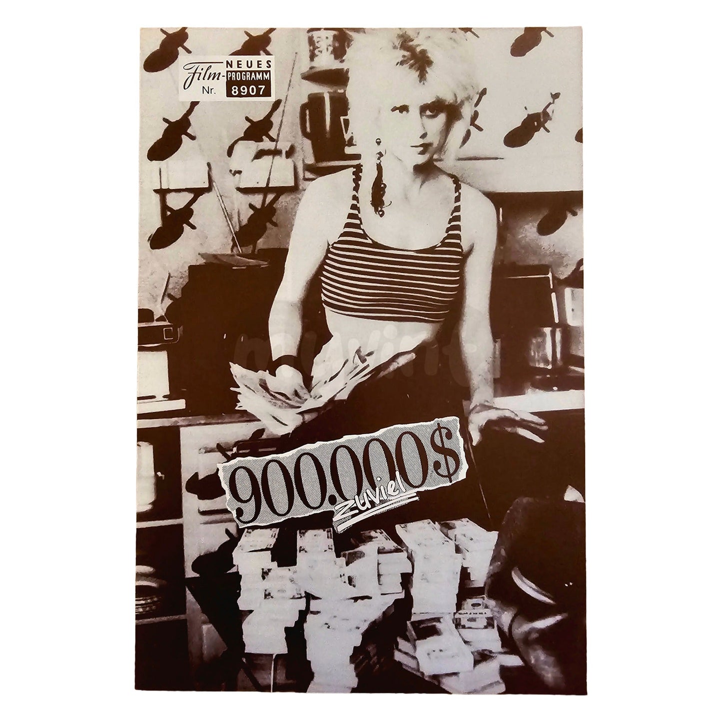 Neues Filmprogramm NFP 8907 900.000 $ zuviel Helen Slater 1988