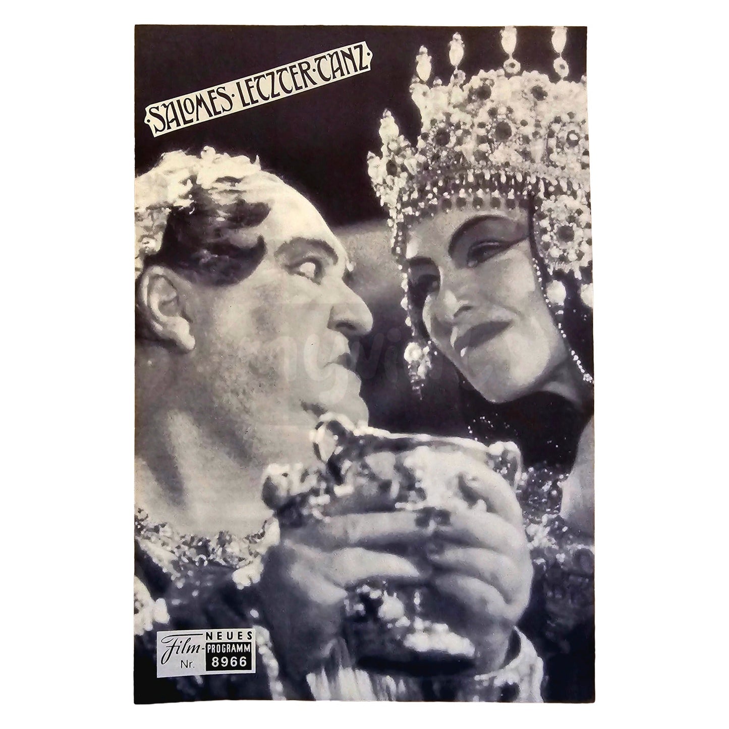 Neues Filmprogramm NFP 8966 Salomes letzter Tanz Glenda Jackson 1989