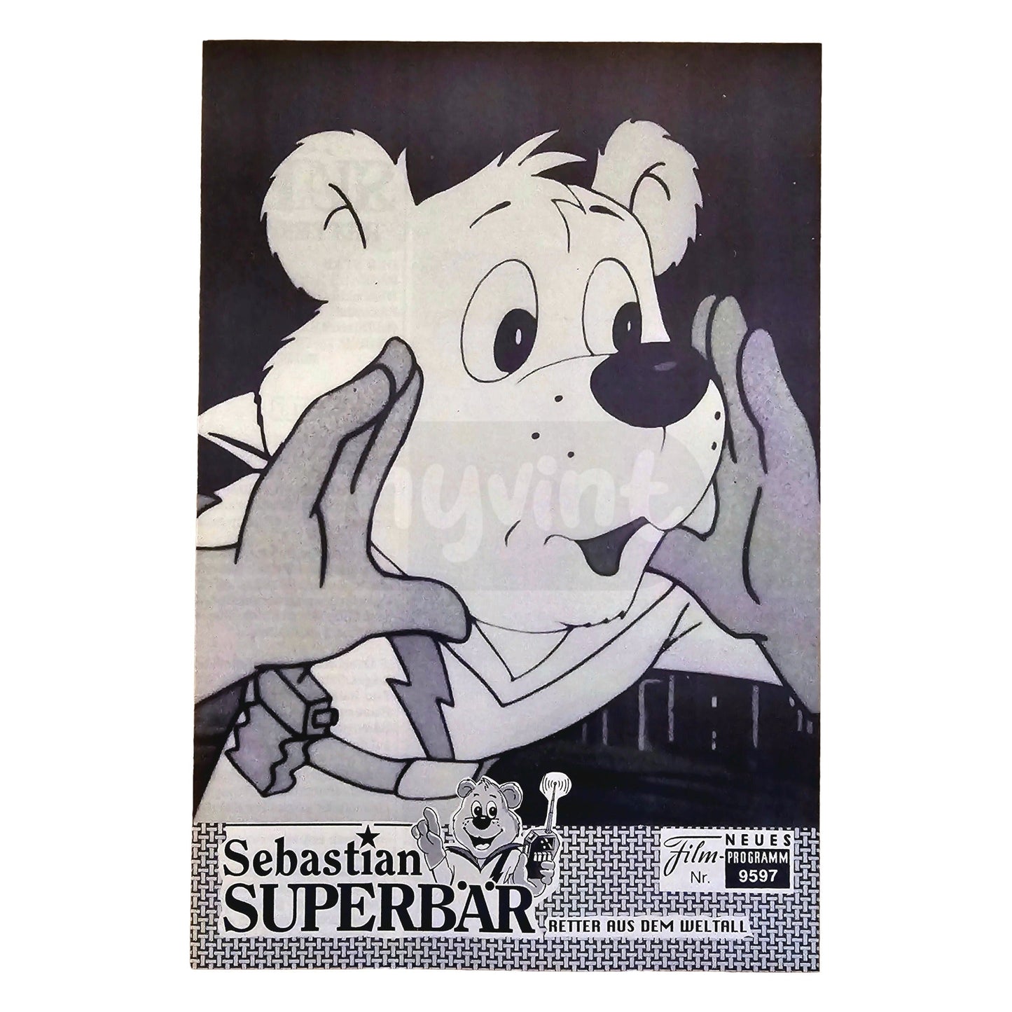 Neues Filmprogramm NFP 9597 Sebastian Superbär 1993