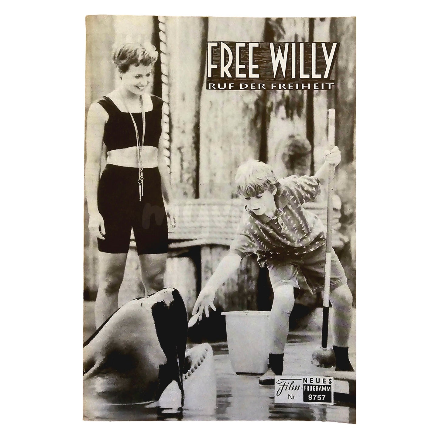 Neues Filmprogramm NFP 9757 Free Willy Ruf der Freiheit 1994