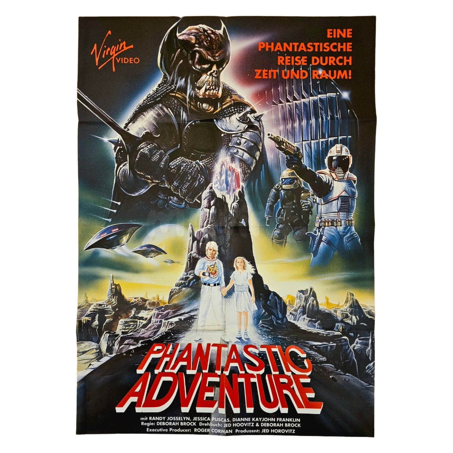 Phantastic Adventures 1988 Original Videothekenplakat Videoposter A1 (Deutsch)