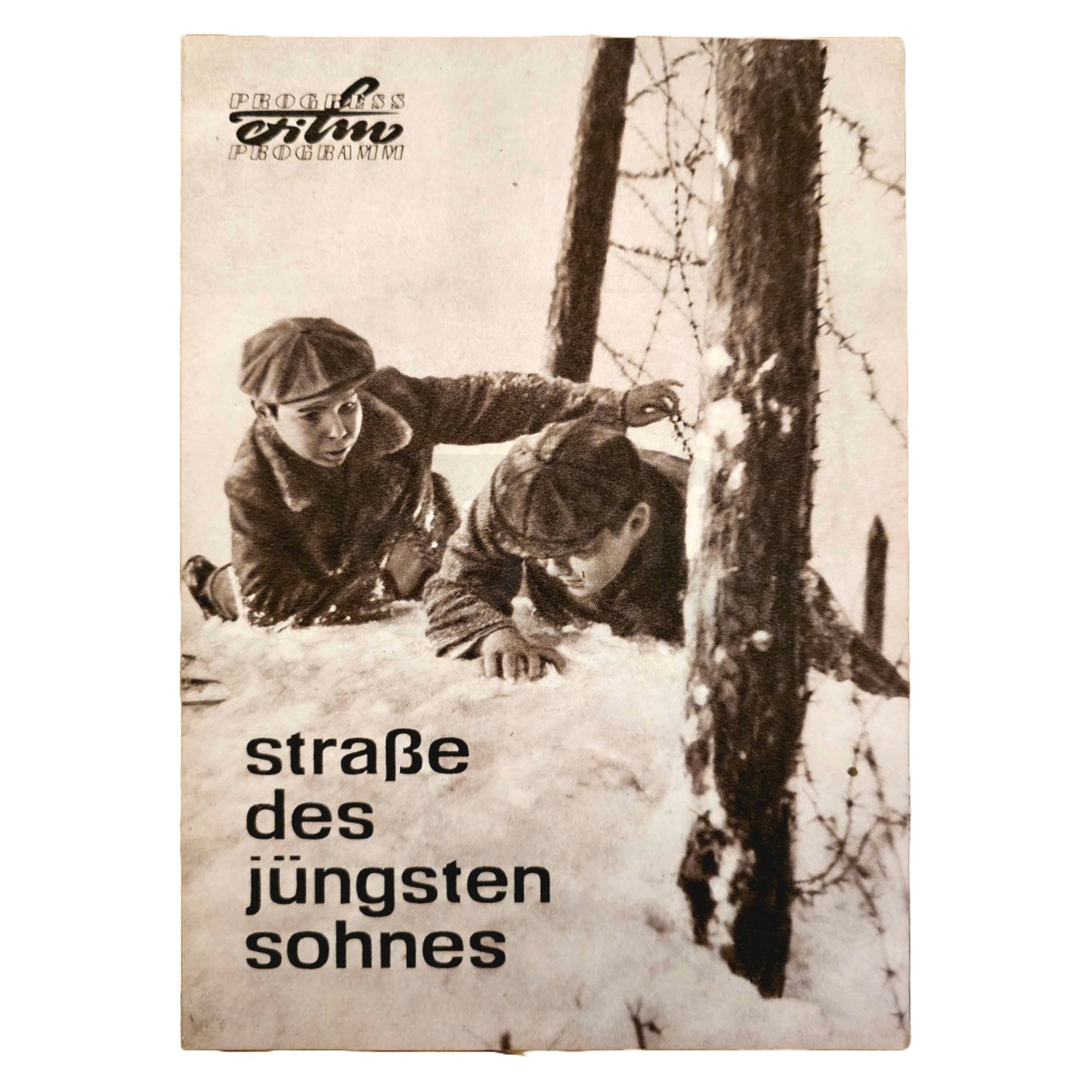 Progress Filmprogramm K 12/63 Straße des jüngsten Sohnes 1963