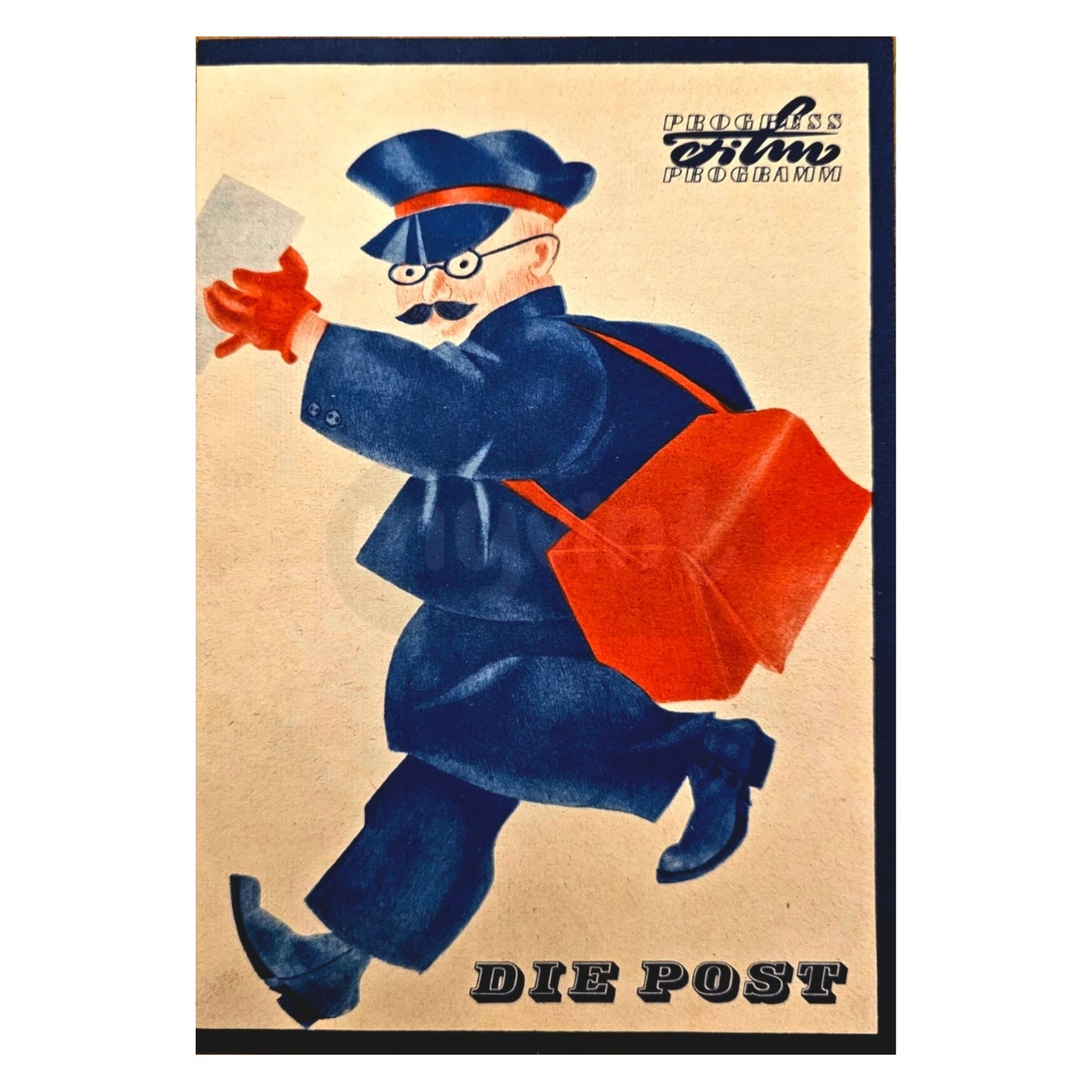 Progress Filmprogramm K 12/65 Die Post 1965