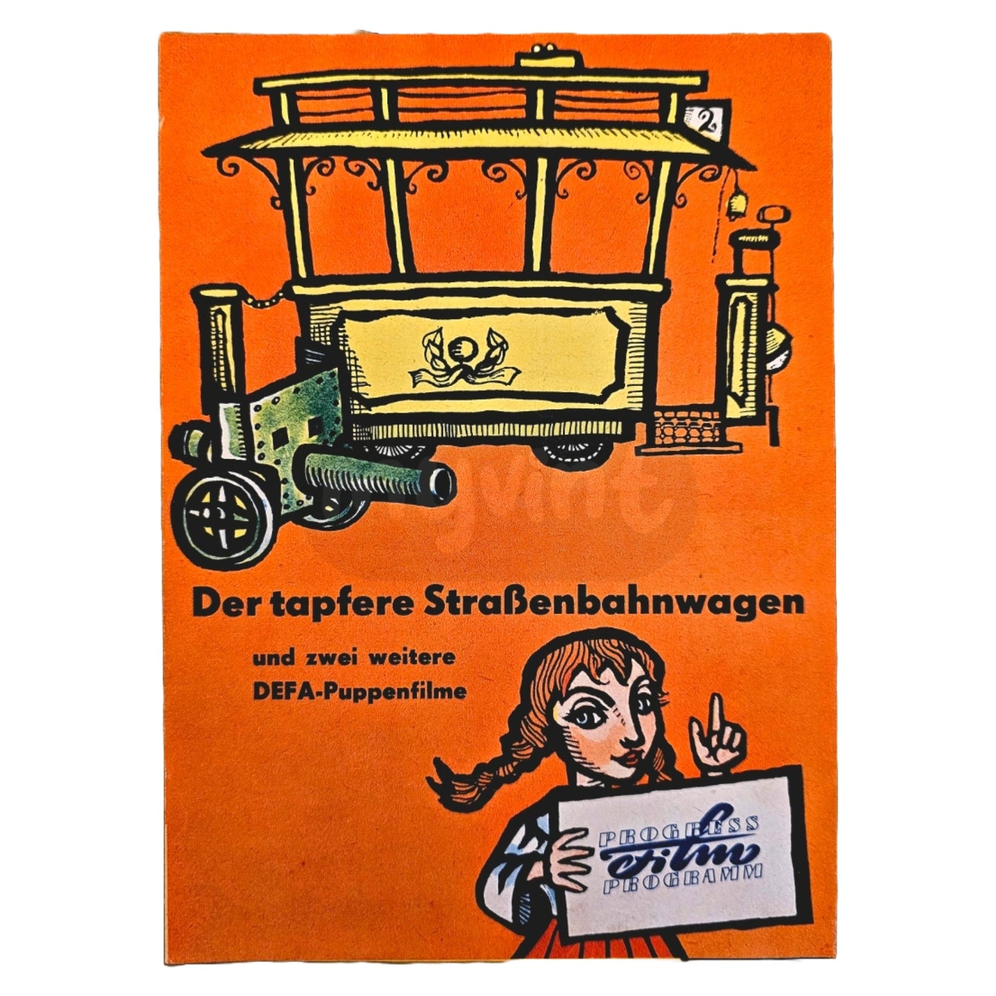 Progress Filmprogramm K 17/61 Der tapfere Strassenwagen 1961