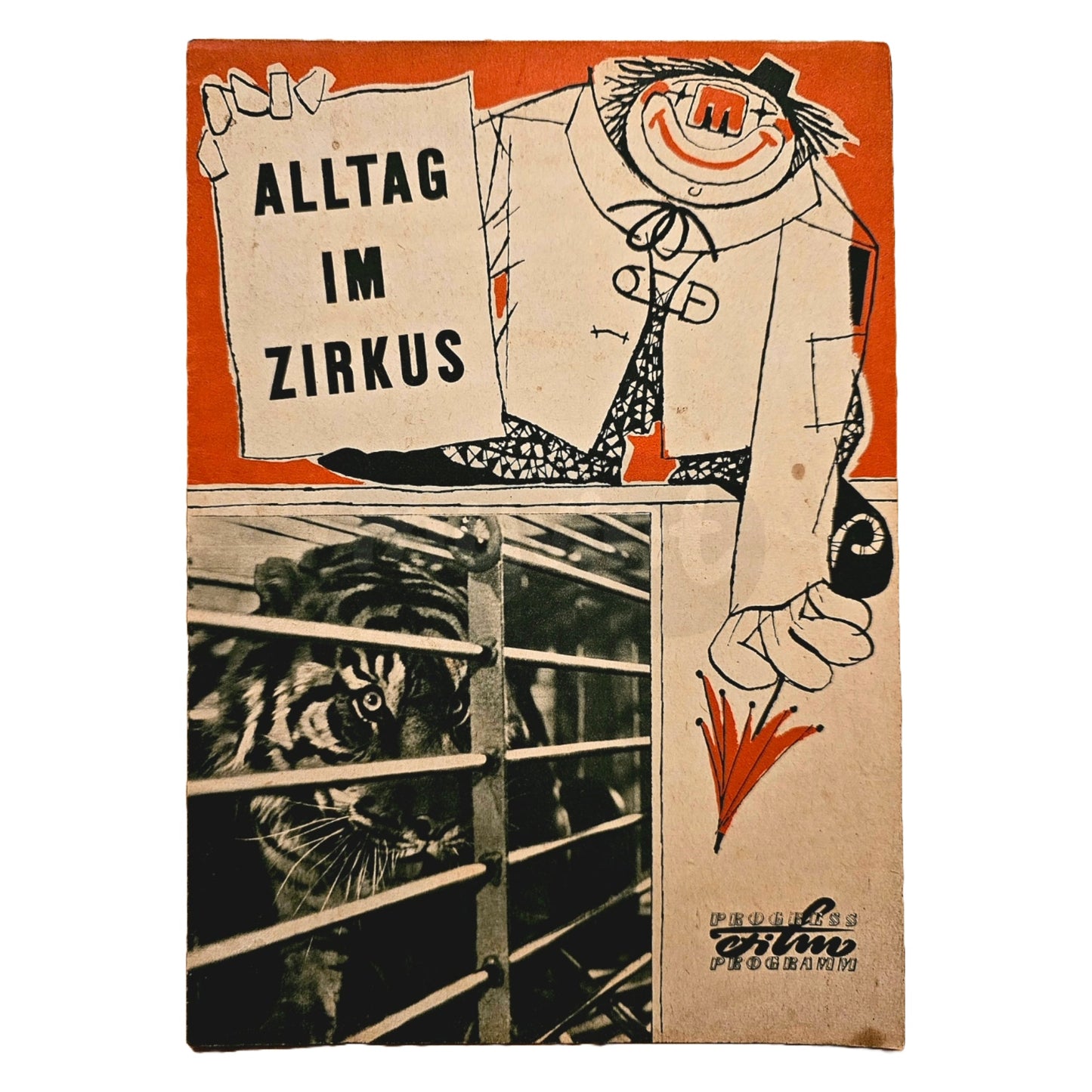 Progress Filmprogramm K 19/59 Alltag im Zirkus 1959