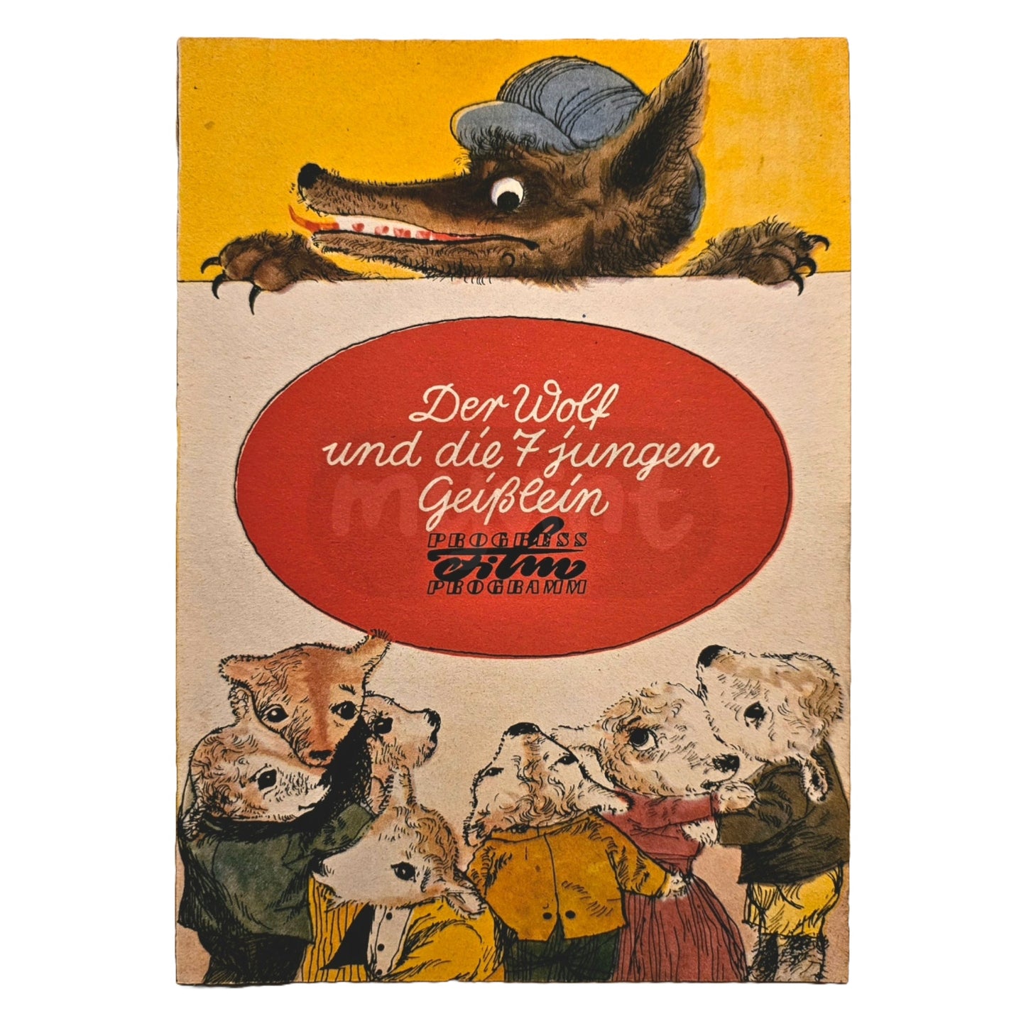 Progress Filmprogramm K 20/60 Der Wolf und die 7 jungen Geisslein 1960