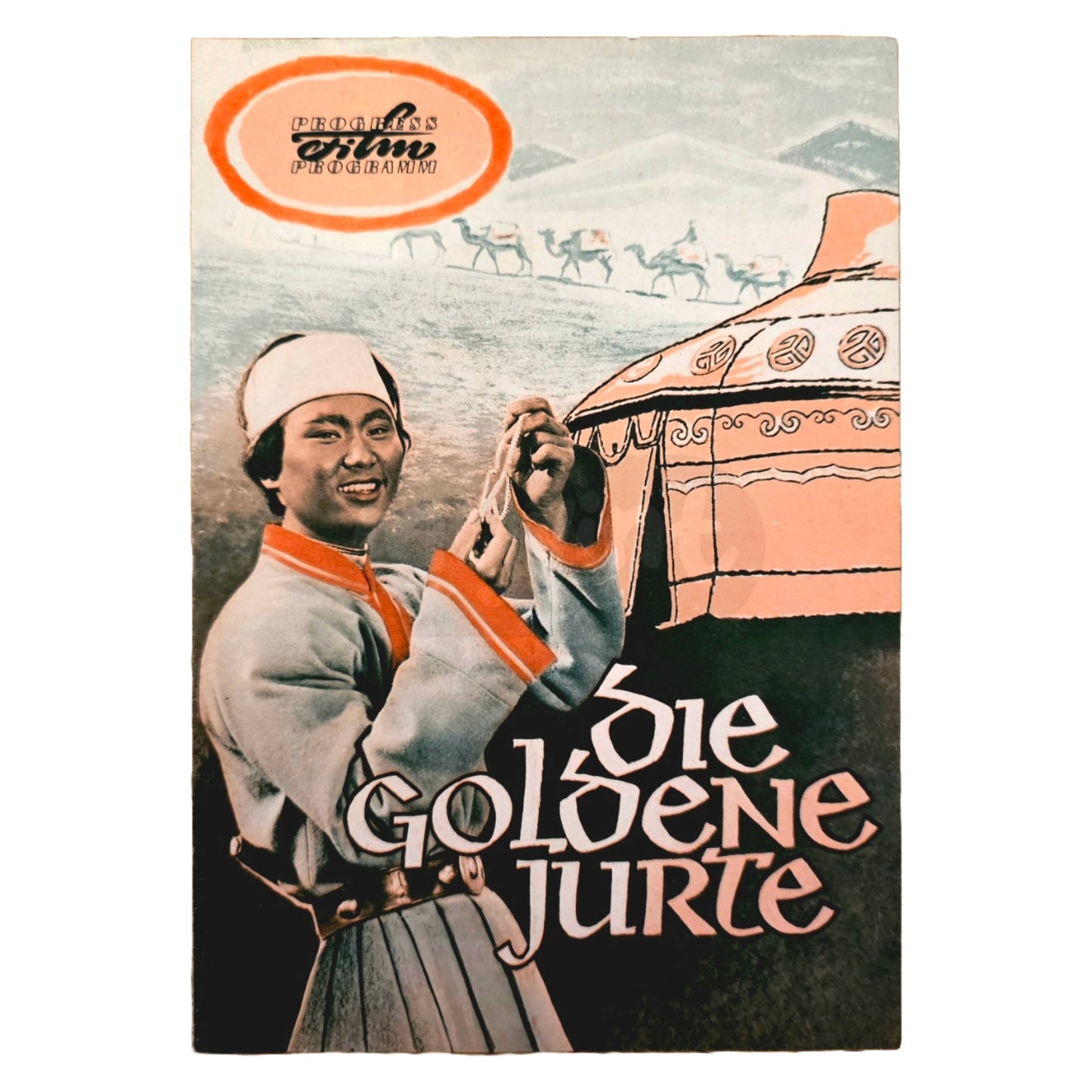 Progress Filmprogramm K 20/61 Die goldene Jurte 1961