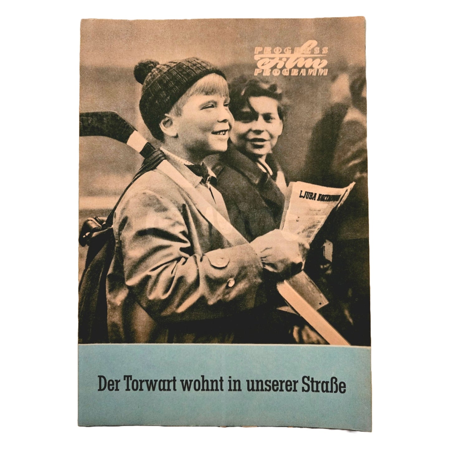 Progress Filmprogramm K 24/58 Der Torwart wohnt in unserer Straße 1958
