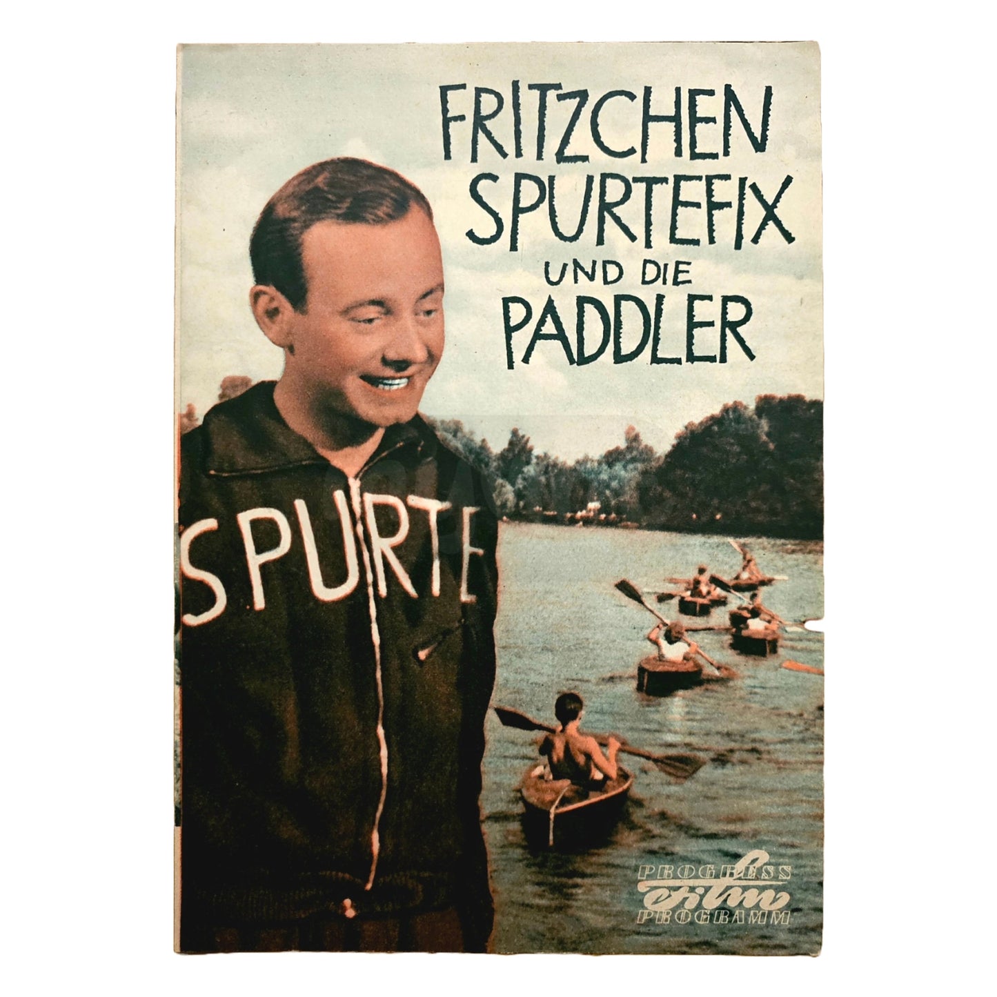 Progress Filmprogramm K 26/60 Fritzchen Spurtefix und die Paddler 1960