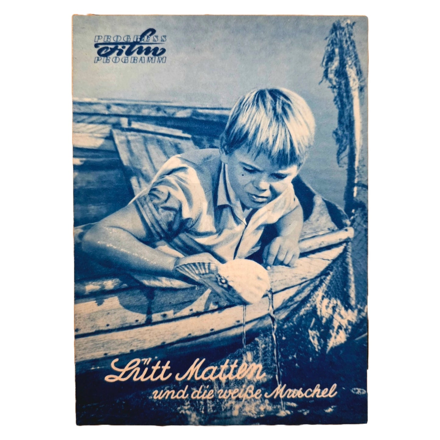 Progress Filmprogramm K 4/64 Lütt Matten und die weisse Muschel 1964