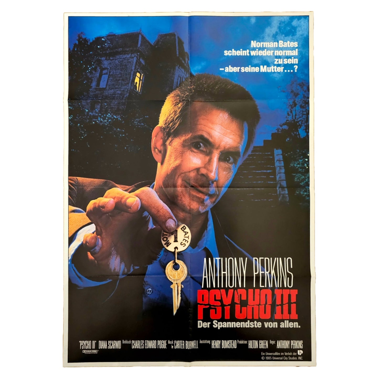 Psycho 3 1986 Original Filmplakat A1 (Deutsch)