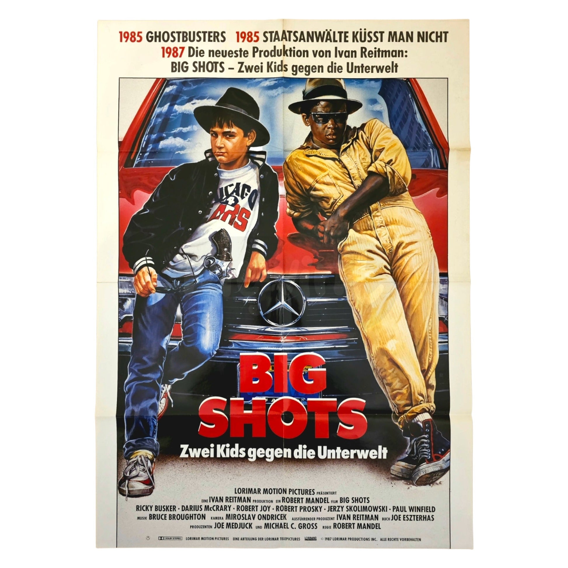 Big Shots 1987 Zwei Kids gegen die Unterwelt Original Filmplakat A1 (Deutsch)