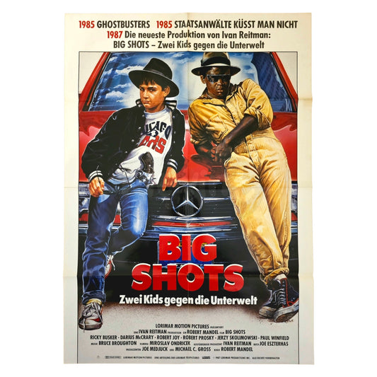 Big Shots 1987 Zwei Kids gegen die Unterwelt Original Filmplakat A1 (Deutsch)