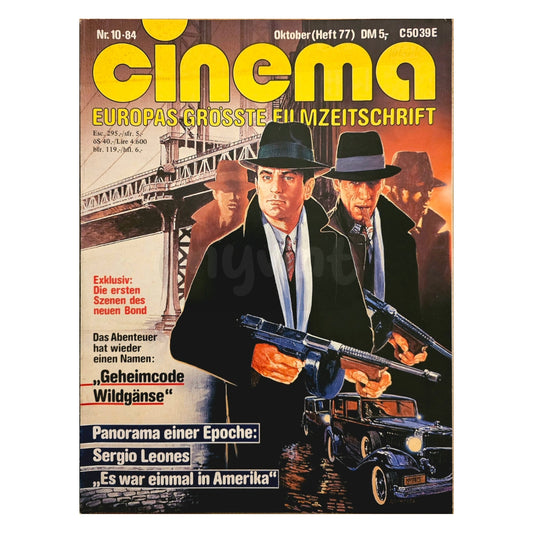 Cinema 10/84 Filmzeitschrift (Heft 77) Kinomagazin Es war einmal in Amerika 1984