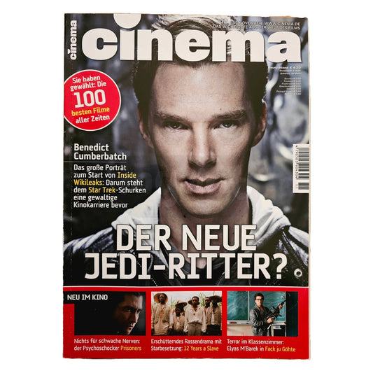Cinema 11/13 Filmzeitschrift (Heft 426) Kinomagazin Benedict Cumberbatch 2013