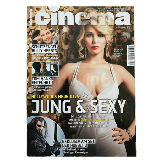 Cinema 12/13 Filmzeitschrift (Heft 427) Kinomagazin Jennifer Lawrence 2013