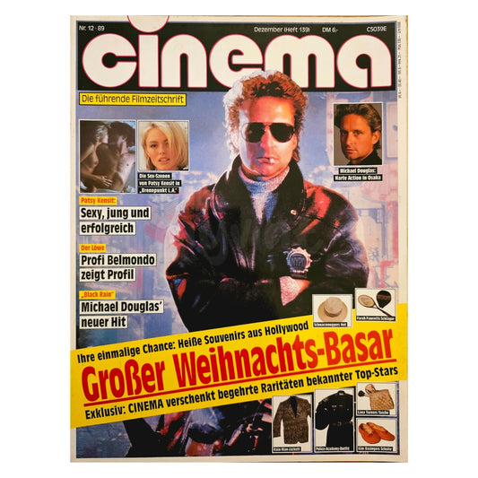 Cinema 12/89 Filmzeitschrift (Heft 139) Kinomagazin Michael Douglas 1989