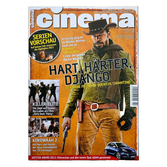 Cinema 2/13 Filmzeitschrift (Heft 417) Kinomagazin Django Unchained 2013