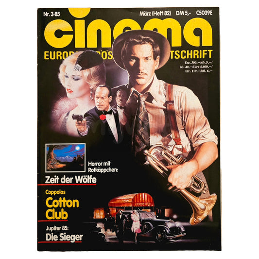 Cinema 3/85 Filmzeitschrift (Heft 82) Kinomagazin Cotton Club 1985