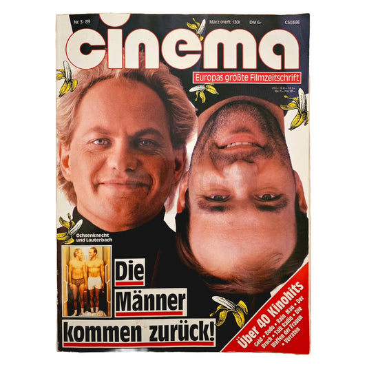 Cinema 3/89 Filmzeitschrift (Heft 130) Kinomagazin Ochsenknecht Lauterbach 1989