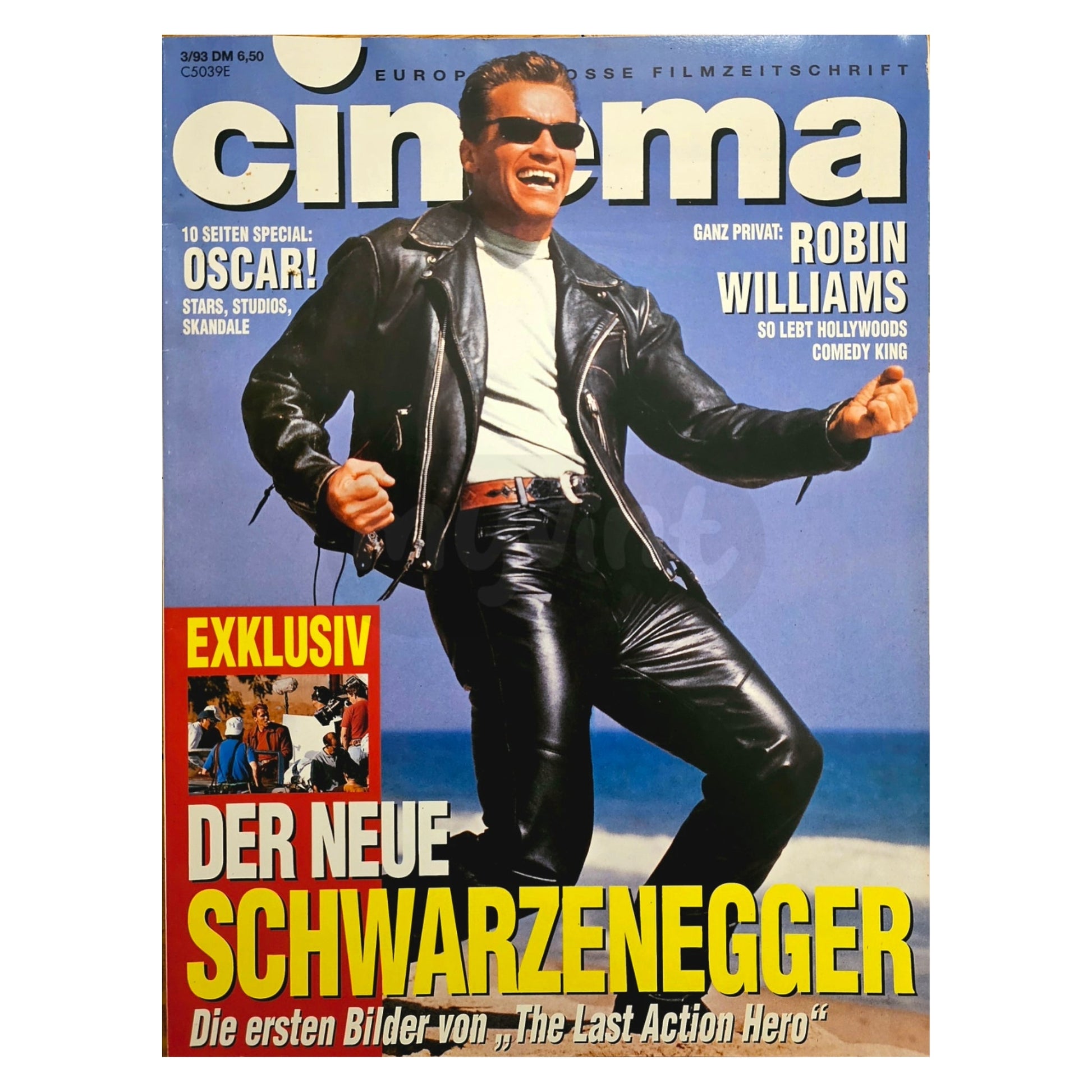 Cinema 3/93 Filmzeitschrift (Heft 177) Kinomagazin Arnold Schwarzenegger 1993