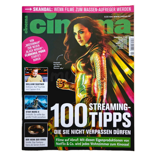 Cinema 5/20 Filmzeitschrift (Heft 504) Kinomagazin Wonder Woman 2020