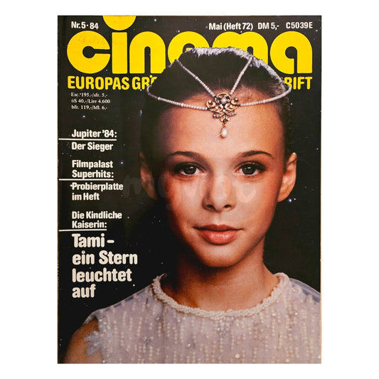 Cinema 5/84 Filmzeitschrift (Heft 72) Kinomagazin Tami ein Stern der Leuchtet 1984