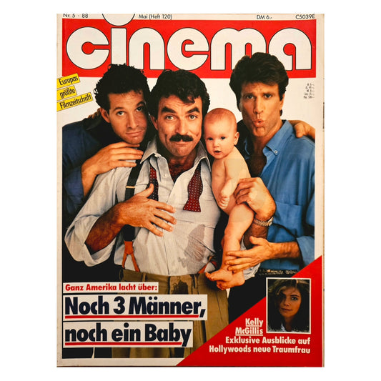Cinema 5/88 Filmzeitschrift (Heft 120) Kinomagazin Noch drei Männer noch ein Baby 1988