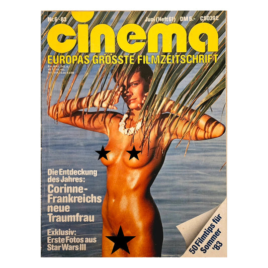 Cinema 6/83 Filmzeitschrift (Heft 61) Kinomagazin Corinne 1983